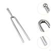 Tuning Fork Tool Guitar Mandolin Stainless Steel Home Turner A to for Meditation Show