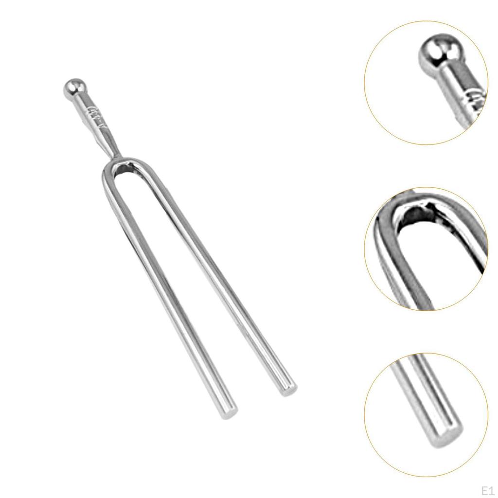 Tuning Fork Tool Guitar Mandolin Stainless Steel Home Turner A to for Meditation Show