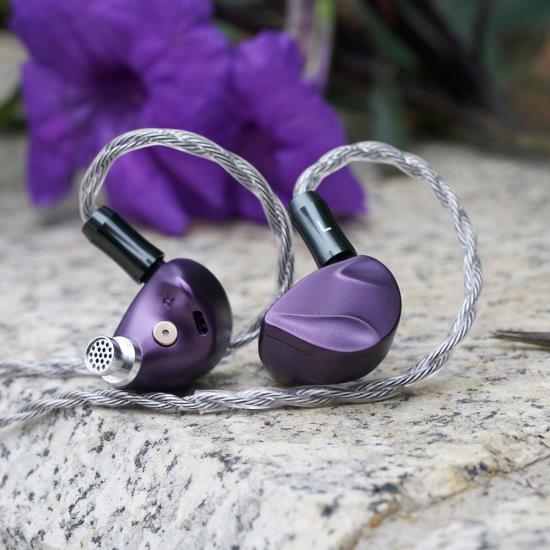 

Наушники-вкладыши Monitor Earbuds HiFi 13 мм с двумя полостями, динамическим драйвером, проводные, настраиваемые, со съемным кабелем для музыкантов, фиолетовые, 3,5 мм 3.5mm