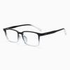 54-17 New Ultra-light Rectangular TR90 Glasses Frame Men Myopia Glasses Anti-blue Light Reading Eyeglasses