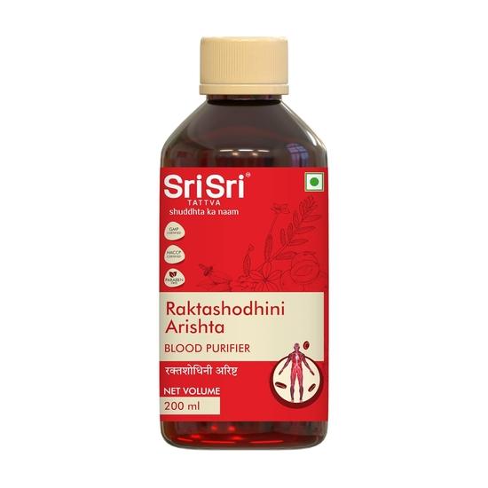 Sri Sri Tattva Raktashodhini Arishta - 200 Ml Syrup- Pack of 1