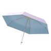 Hochwertiger Kapselschirm Damenwetter- und Regenschirm manuell Farbleim Sonnenschirm Sonnenschutz UV-Schutz einfarbiger Sonnenschirm