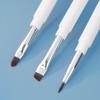 Eyebrow Brush with Soft Bristles for Natural Makeup Looks Double Ended Eyeliners Makeup Brush Lip Cosmetic Brushes