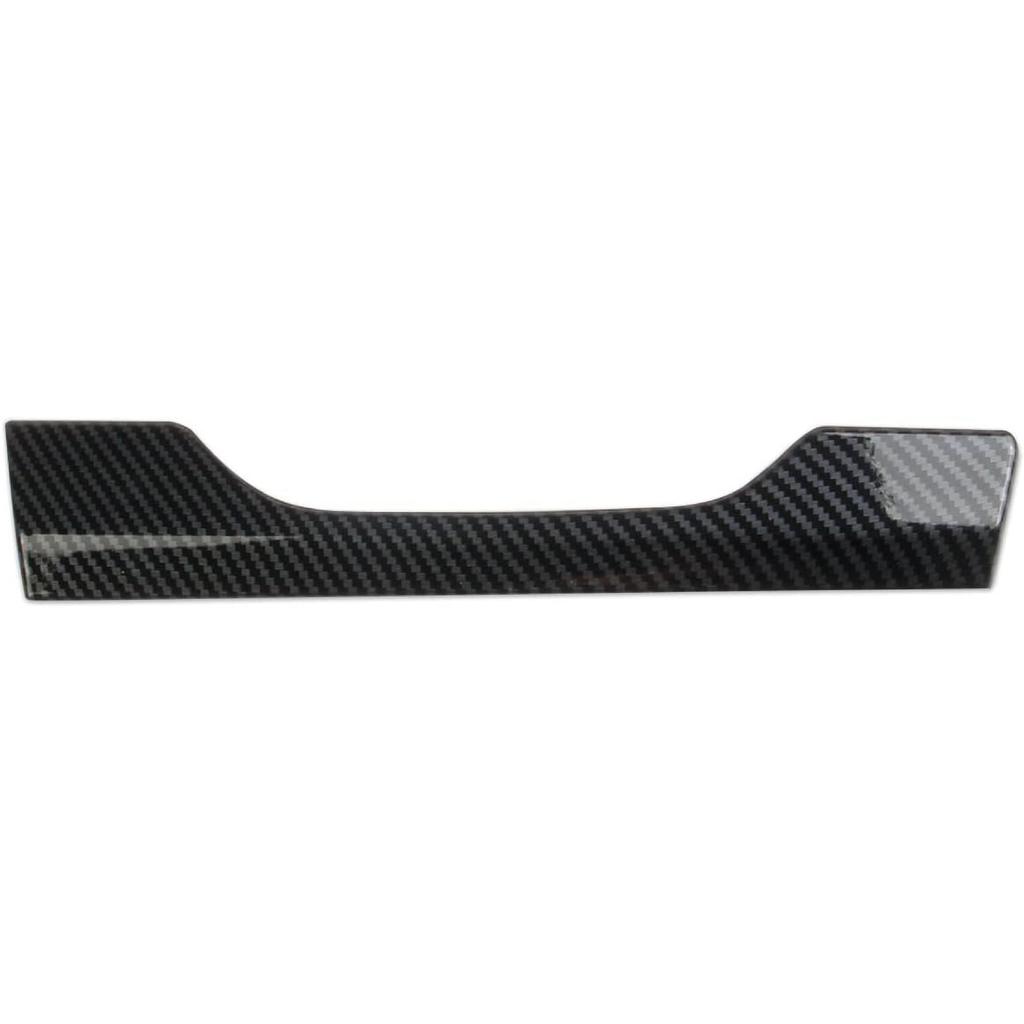 Carbon Fiber Interior Dashboard Cover Trim For Jeep Grand Cherokee L 2021-2024 For Grand Cherokee 2022-2024