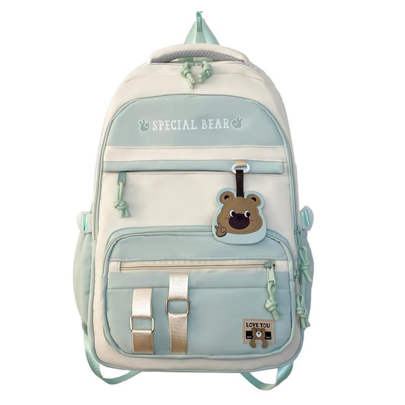 Durable Oxford Cloth Backpack For Middle And High School Students Large Capacity