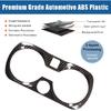 Car Cup Holder Panel Trim Frame Compatible with BMW 3 Series G20 G28 2020-2022,ABS Center Console Front Water Cup Holder Cover Interior Decoration