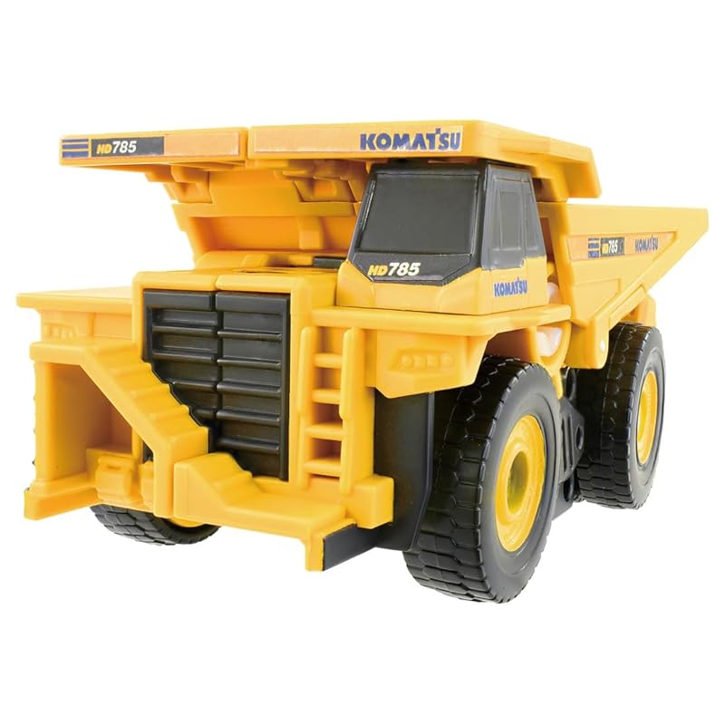TAKARA TOMY Tomica Job Labor TJBDX Grand Build Braver Dump Truck & Bulldozer DX Set, Miniature Car Toy, Ages 3 and Up
