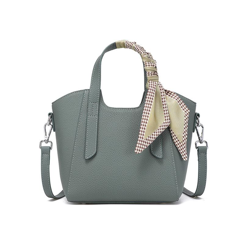 

Real Leather Women s Bag Crossbody Bag New Vegetable Basket Bucket Bag Fashionable and Versatile Cute Single Shoulder Handbag