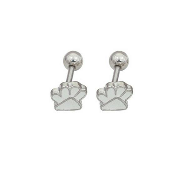 

Капля Масло Цветок Следы Хрящ Серьга-гвоздик Ювелирное изделие 1.2*6mm