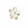Colorful 3.5cm Sweet Flower Hair Claw Clip for Ponytails