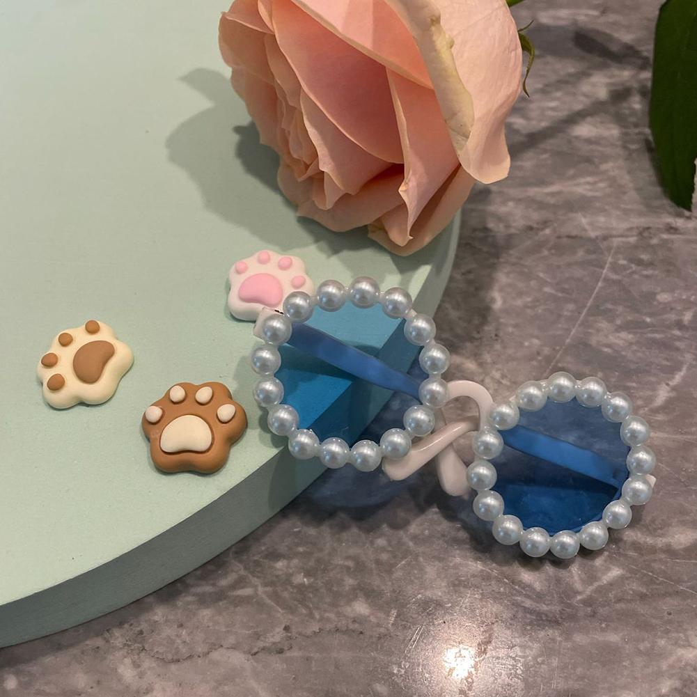 For Labubu Glasses 8cm Cute Plastic Glasses for 17cm Labubu Macaron Dolls Toy Glasses Accessories