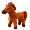 Horse Plush Animal Dolls With Tassel Decoration For New Year Gifts Decoration