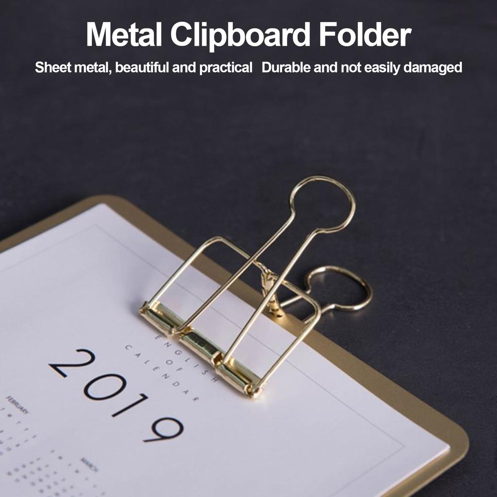 Clipboards Folder Practical Hangable Multifunctional Rust Proof   Multi Pack Clipboard for Writing Painting