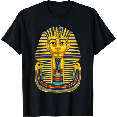 Tutankhamun Egyptian Pharaoh Pyramid Ancient Egypt T-Shirt