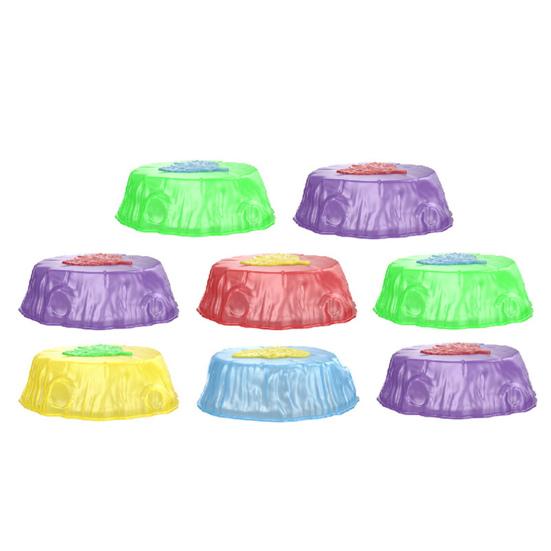 6/8Pcs Light Up Balance Stepping Stones for Kids Non-Slip Glow-in-the-Dark Balance Stepping