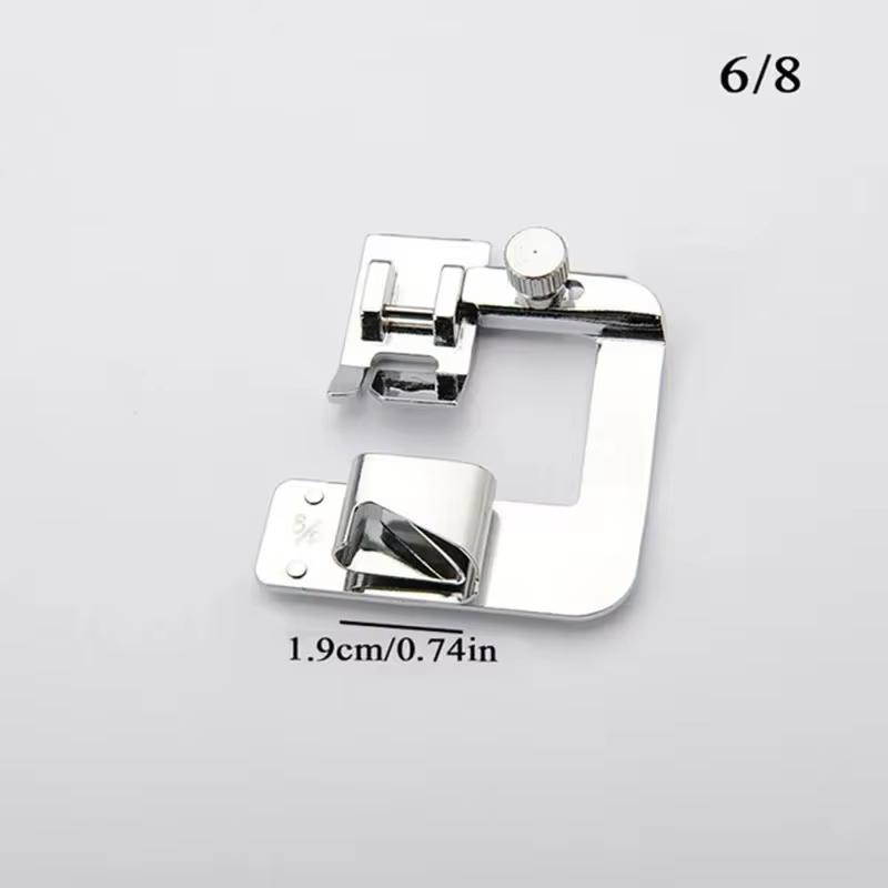 

1Pc Wide Rolled Hem Pressure Foot Sewing Machine Presser Foot for Brother Singer and Other Low Shank Sewing Machine