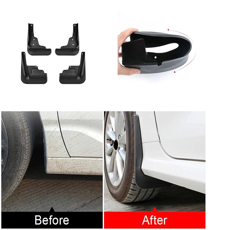 1 Set Car Front Rear Wheel Mud Flaps Mudguards Splash Guards Fender Accessories For Toyota Corolla E210 2019 2020 2025 2025 2025