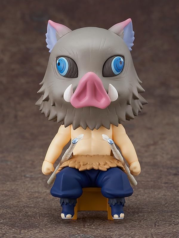 Nendoroid Demon Kimetsu No Yaiba Hashibira Inosuke Plastic Painted Movable Figure Swacchao! Slayer Non-scale
