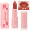 DUNUF 1 Pcs Matte Powder lipstick, Lasting 24 Hours Non-fading Waterproof Non-stick Easy to Color Lip Gloss Makeup Gift
