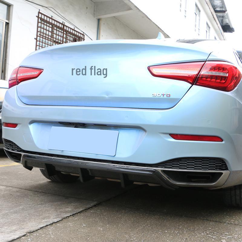 18-19 Hongqi H5 Rear Bumper Lip: Anti-Collision & Scratch Protection