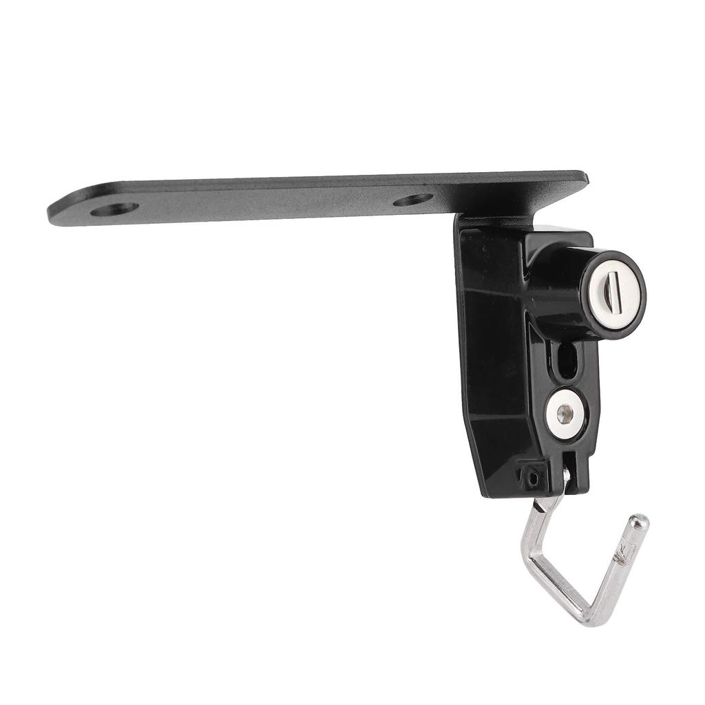 Motorcycle Helmet Lock Anti Theft Security Parts Fit Ninja 250/400 2018 Motorcycle Helmet Security Lock Aluminum Stainless Steel Black Silver