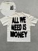 Street Style Cupid Angel Print Mens Round Neck Tshirt For Spring Summer And Outdoor Activities