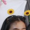 Star Yellow Duck Headband Sunflower Love Heart Cartoon Hair Hoop Plastic Korean Style Children Hair Bands Ladies/Girls