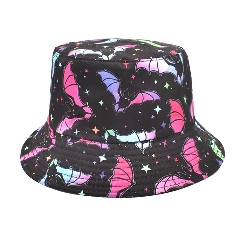 Spring and Autumn Hat Women's Bucket Hat Double-sided Outdoor Sunscreen Sun Hat Men's Basin Hat