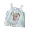Girls Summer Cotton Camisole Thin Breathable Sleeveless Top Cute Baby Vest Undershirt For Little Kids
