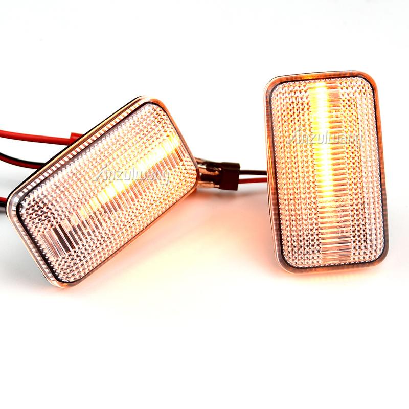 For Porsche 911(930 Type)911 Carrera 2/4 964 993 924/924S 944 959 968 Dynamic LED Side Turn Signal Marker Light Lamp Blinker