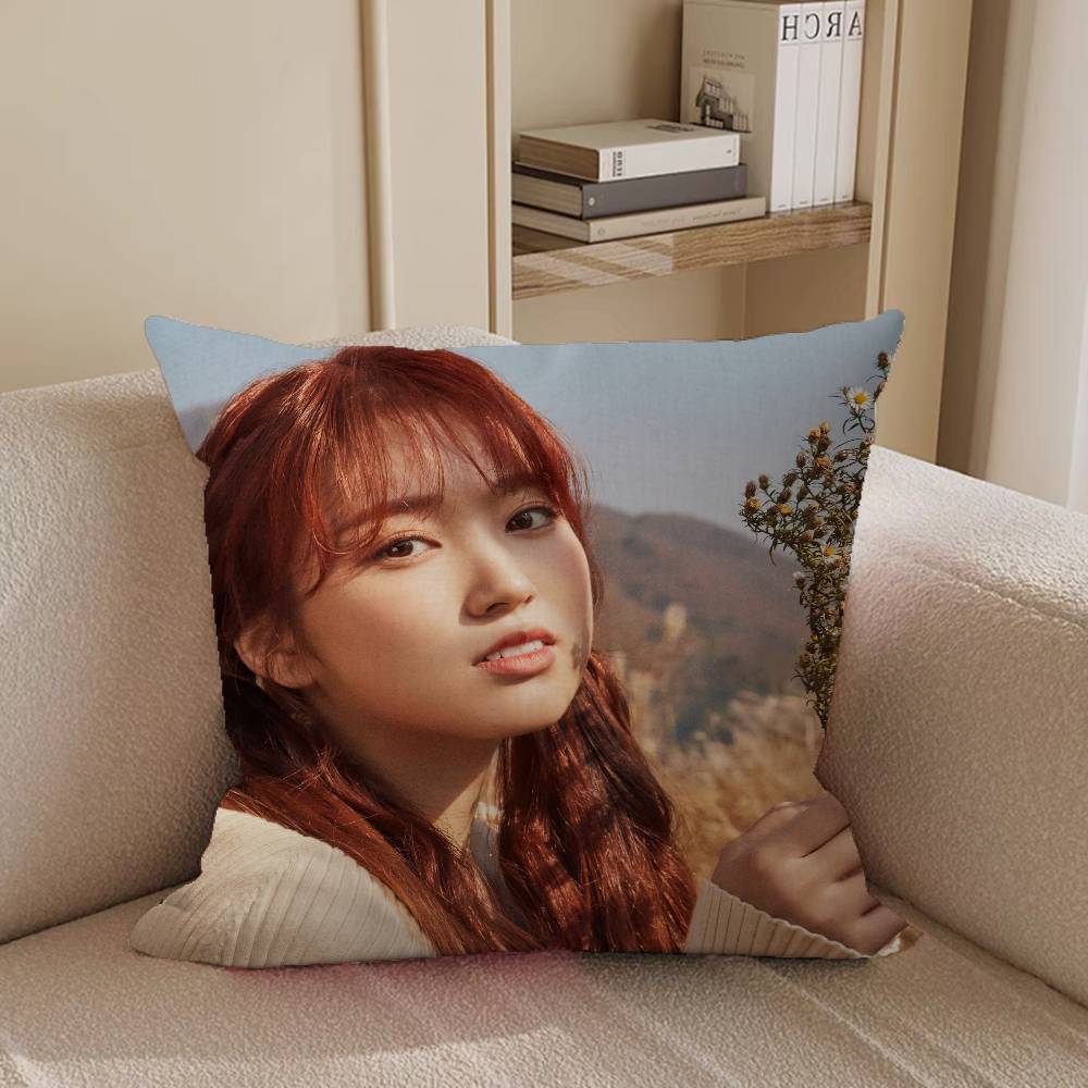 Y-Yabuki Nako Personalized Picture Text Home Decorative Pillows Household Gifts 45x45cm