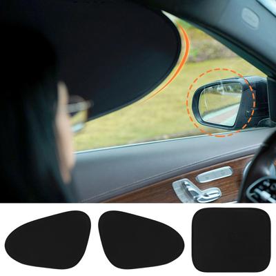 Summer Electrostatic Sun Visor For Car Side Window 4-Layer Sun Shade Curtains Anti-Glare Uv-Blocker Auto Sun Protection Cover