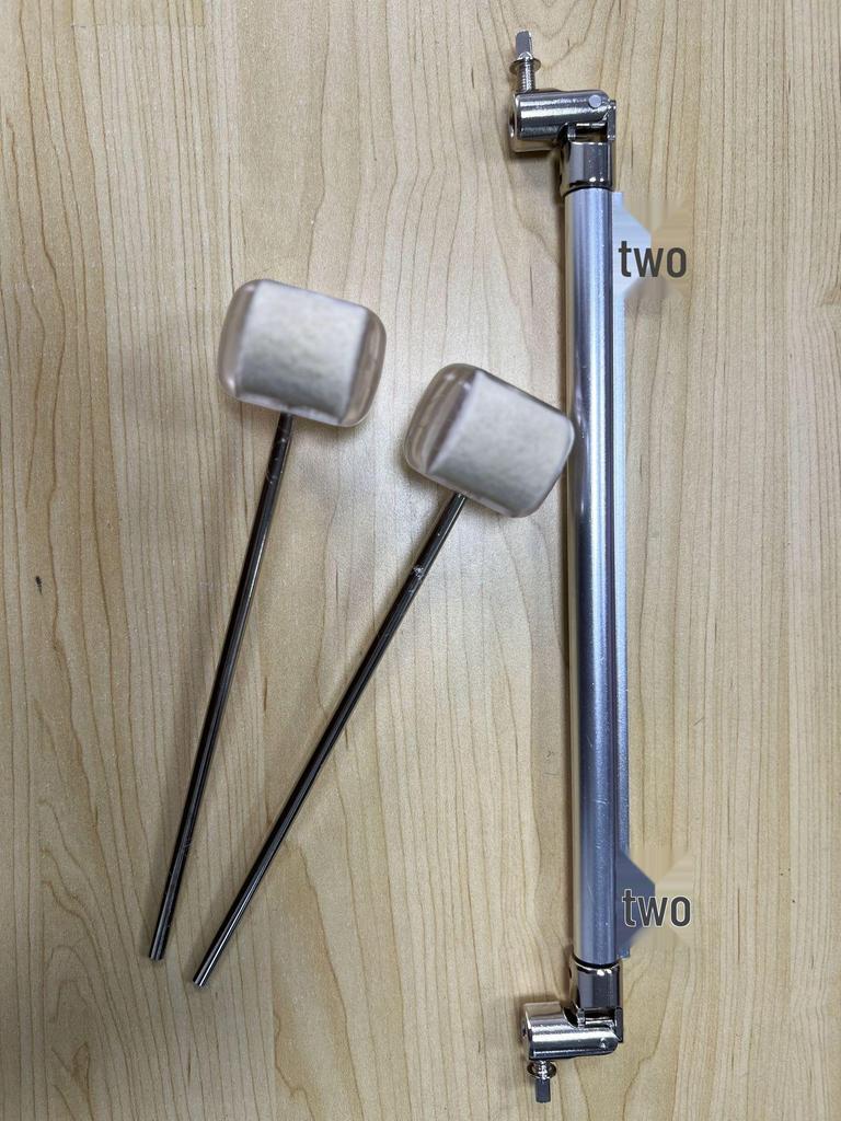 Professional Grade Double Bass Drum Pedal & Connection Rod Set