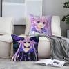 Anime Characters N-Neptune Pillow Case Removable Washable Cushion Cover – All-Season Soft Linen