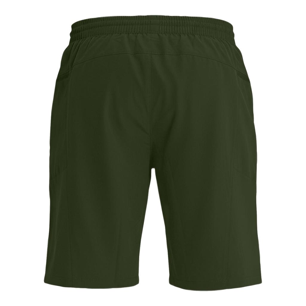 Mens Lightweight Quick Dry Shorts with Zipper Pockets Elastic Waistband Adjustable Drawstring Outdoor Athletic Shorts for Running Training Hiking