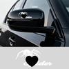 2 Spinnen-Logo Autoaufkleber, gestaltet mit Spinnen als Designkonzept, geeignet für alle Auto-Dekorationszubehör