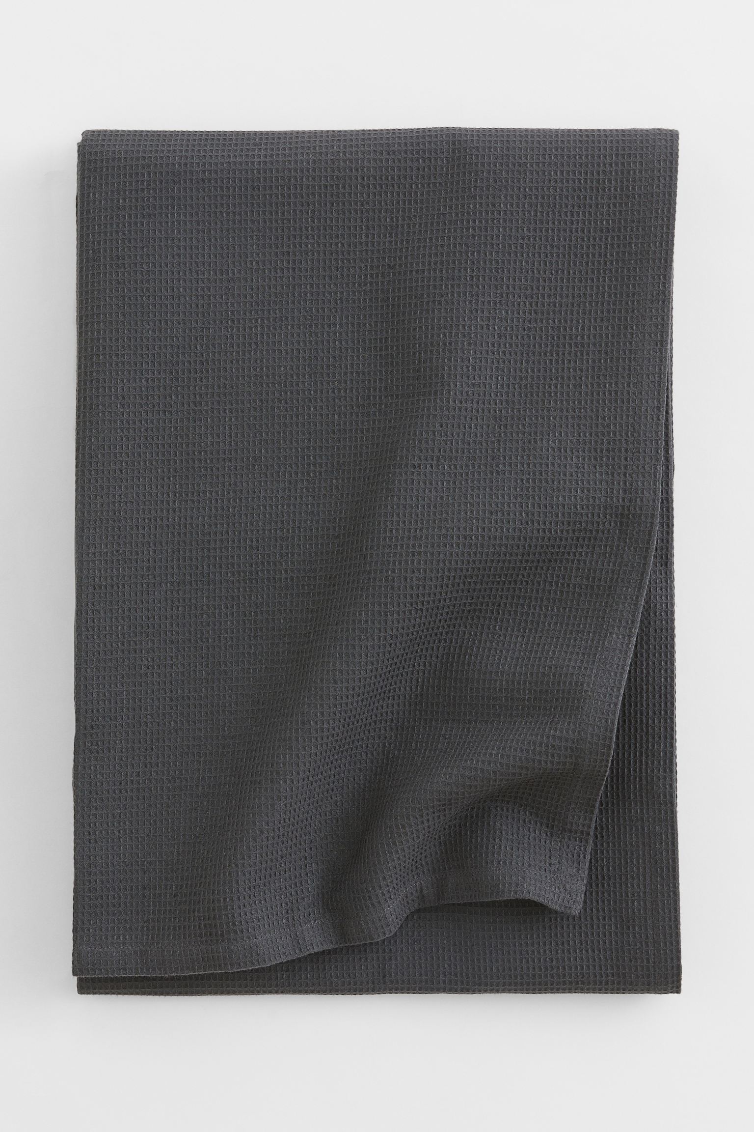 

Waffled bedspread