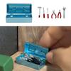 1:12 Miniature Doll House Tool Repair Tool Set For Dollhouses With Realistic Detail And Metal Construction