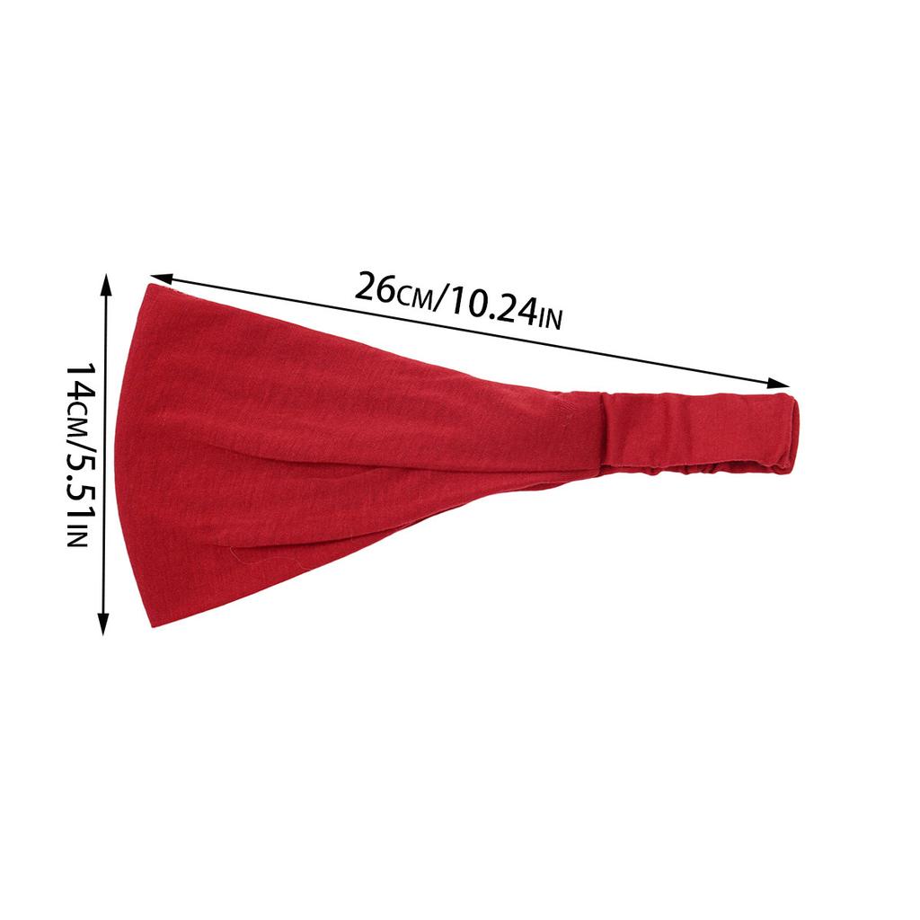 Elastic headscarf headband Women's simple and versatile half-pack headscarf Commuter sports multi-purpose headband