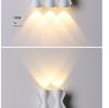 Nordic Minimalist Wall Lamp - Creative Indoor/Outdoor Waterproof Fixture for Bedroom, Living Room, Staircase, Corridor, and Courtyard.