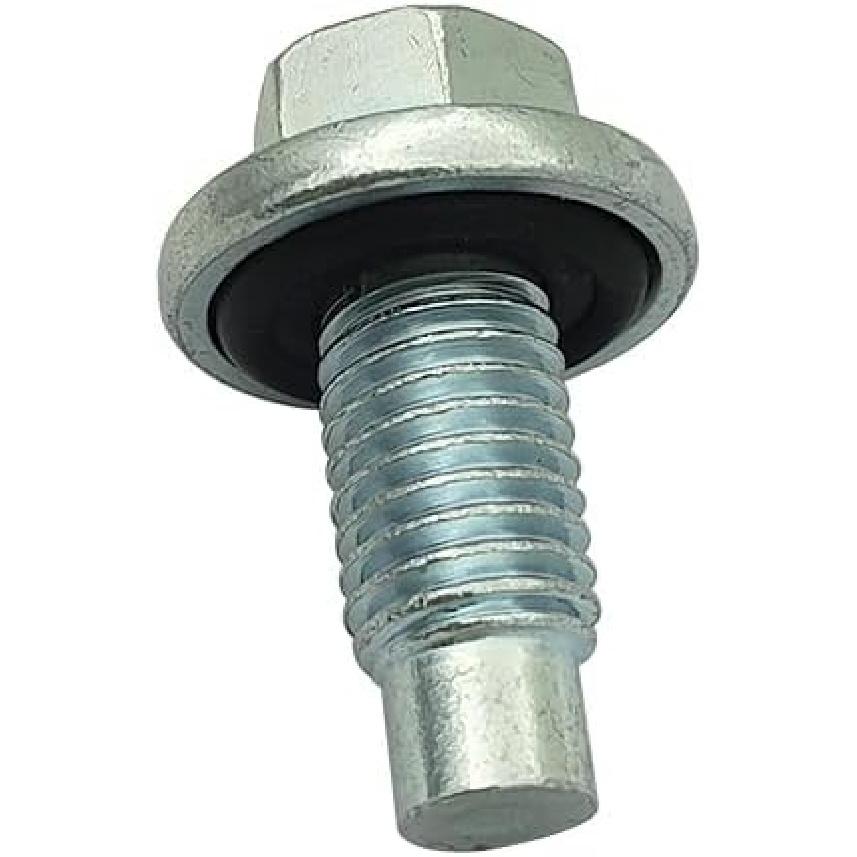 Engine Oil Drain Plug, 11562588 Oil Pan Drain Plug Bolt w/O-Ring Fits for GM Chevy Buick Cadillac