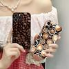 Coffee Beans Clear TPU Mobile Case for iPhone 17 16 15 14 13 12 11 X XR XS Air Pro Max Plus Mini Colorful Cover