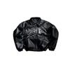 European size men's leather jacket jacket men's fashion slim-fit locomotive clothing pu leather casual top