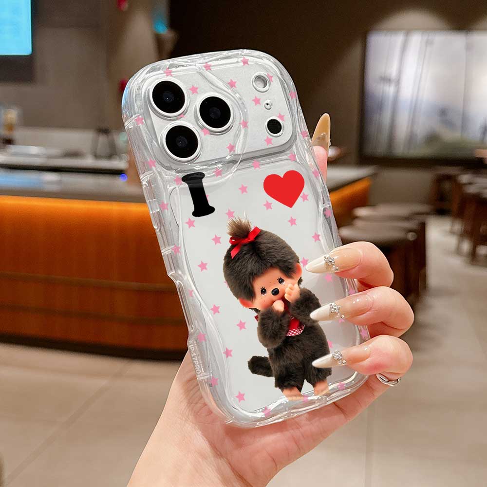

Ins Cute M-Monchhichis Phone Case For Samsung Galaxy A17 M16 A56 A36 A26 A16 A06 A35 A15 A54 A34 A24 A14 A04 A13 A73 A53 4G 5G Samsung A26 5G