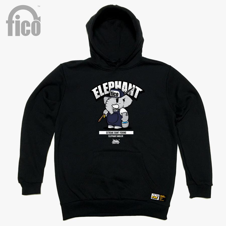 Fico-Hoody-05 Extreme Fishing Brand Fico Character Graphic Graffiti Design Hoodie