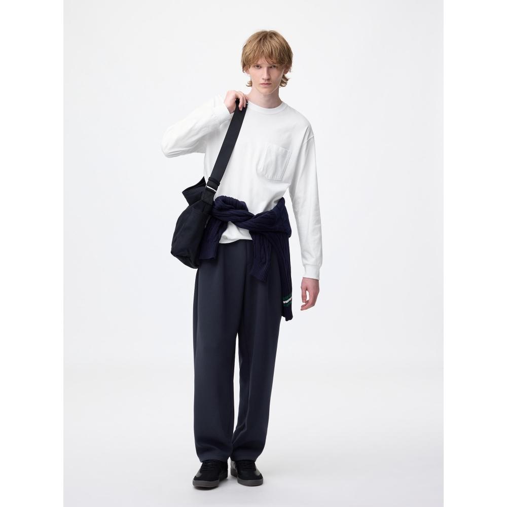 Gu By Uniqlo Puff Sweat Carrot Pants+ec 78.0 Cm Long