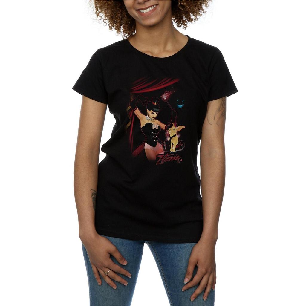 DC Comics Womens/Ladies Zatanna Bombshell Cover Cotton T-Shirt