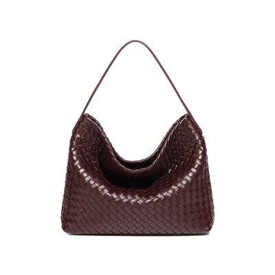 Trendy Large-capacity Tote Women's Bag, Fashionable Hand-woven Bag, Commuter Quality Single-shoulder Crossbody Bag