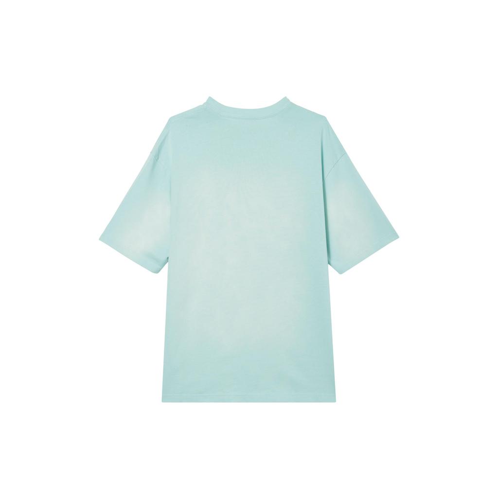 Nike T Shirts Men's Turquoise Crew Neck Moderate FZ1915-368