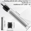 28Pcs Spot Weld Cutter Set High Speed Steel Double Sided Spot Weld Remover Cutter Drill Bit 3/8inch Sturdy Welder Cut Rotary Kit